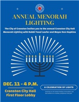 Annual City Hall Menorah Lighting